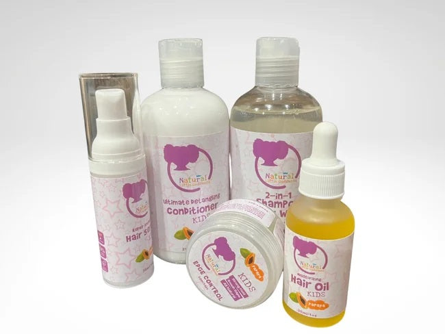 Nourishing hair products for black girls, Protective styling products for black girls' hair.